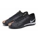 Nike Air Zoom Mercurial Vapor XV Elite TF Low-top Black Gold Men Soccer Cleats 