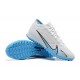 Nike Air Zoom Mercurial Vapor XV Elite TF Low-top Blue White Men Soccer Cleats