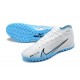 Nike Air Zoom Mercurial Vapor XV Elite TF Low-top Blue White Men Soccer Cleats