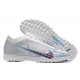 Nike Air Zoom Mercurial Vapor XV Elite TF Low-top Lilac White Men Soccer Cleats 