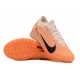 Nike Air Zoom Mercurial Vapor XV Elite TF Mid-top Khaki Orange Women Men Soccer Cleats 