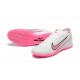 Nike Air Zoom Mercurial Vapor XV Elite TF Mid-top Pink White Women Men Soccer Cleats