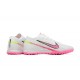 Nike Air Zoom Mercurial Vapor XV Elite TF Mid-top Pink White Women Men Soccer Cleats