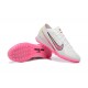 Nike Air Zoom Mercurial Vapor XV Elite TF Mid-top Pink White Women Men Soccer Cleats 