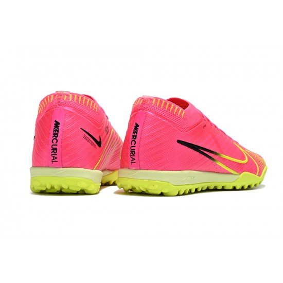 Nike Air Zoom Mercurial Vapor XV Elite TF Mid-top Pink Women Men Soccer Cleats