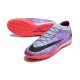 Nike Air Zoom Mercurial Vapor XV Elite TF Mid-top Purple Pink Women Men Soccer Cleats 