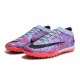 Nike Air Zoom Mercurial Vapor XV Elite TF Mid-top Purple Pink Women Men Soccer Cleats 