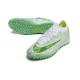 Nike Air Zoom Mercurial Vapor XV Elite TF Mid-top White Green Women Men Soccer Cleats 