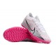 Nike Air Zoom Mercurial Vapor XV Elite TF Mid-top White Pink Women Men Soccer Cleats
