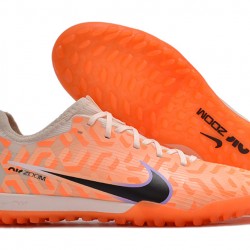 Nike Air Zoom Mercurial Vapor XV Pro TF Low-top Orange Women And Men Soccer Cleats 