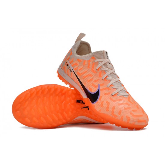 Nike Air Zoom Mercurial Vapor XV Pro TF Low-top Orange Women And Men Soccer Cleats