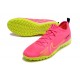 Nike Air Zoom Mercurial Vapor XV Pro TF Low-top Pink Green Women And Men Soccer Cleats 