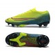 Nike Mercurial Dream Speed 002 Vapor 13 Elite FG Yellow Green Orange Black Low-top For Men Soccer Cleats 