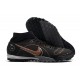 Nike Mercurial Superfly 8 Academy TF High-top Black Brown Men Soccer Cleats