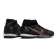 Nike Mercurial Superfly 8 Academy TF High-top Black Brown Men Soccer Cleats