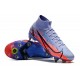 Nike Mercurial Superfly 8 Elite SG PRO Anti Clog High-top Deep Blue Men Soccer Cleats 