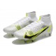 Nike Mercurial Superfly 8 Elite SG PRO Anti Clog High-top White Men Soccer Cleats 