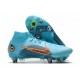 Nike Mercurial Superfly VIII Elite SG PRO Anti Clog High-top Blue Men Soccer Cleats 