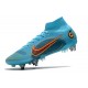 Nike Mercurial Superfly VIII Elite SG PRO Anti Clog High-top Blue Men Soccer Cleats 