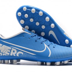 Nike Mercurial Vapor 13 Academy AG-R Low-top Blue Women And Men Soccer Cleats
