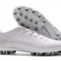 Nike Mercurial Vapor 13 Academy AG-R Low-top White Women And Men Soccer Cleats