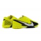 Nike Mercurial Vapor 13 Academy TF Black Yellow White Low-top For Men Soccer Cleats 