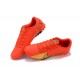 Nike Mercurial Vapor 13 Academy TF Gold Orange Low-top For Men Soccer Cleats 