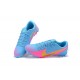 Nike Mercurial Vapor 13 Academy TF Gold Pink Blue Low-top For Men Soccer Cleats 
