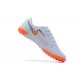 Nike Mercurial Vapor 13 Academy TF Orange White Blue Low-top For Men Soccer Cleats