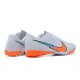 Nike Mercurial Vapor 13 Academy TF Orange White Blue Low-top For Men Soccer Cleats 