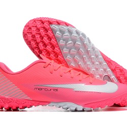 Nike Mercurial Vapor 13 Academy TF Pink White Low-top For Men Soccer Cleats 