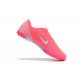Nike Mercurial Vapor 13 Academy TF Pink White Low-top For Men Soccer Cleats 