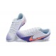 Nike Mercurial Vapor 13 Academy TF Purple Yellow White Low-top For Men Soccer Cleats 