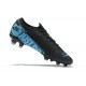 Nike Mercurial Vapor 13 Elite FG Black Blue Low-top For Men Soccer Cleats