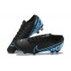 Nike Mercurial Vapor 13 Elite FG Black Blue Low-top For Men Soccer Cleats 