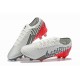 Nike Mercurial Vapor 13 Elite FG Black Red White Low-top For Men Soccer Cleats 