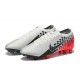 Nike Mercurial Vapor 13 Elite FG Black Red White Low-top For Men Soccer Cleats 