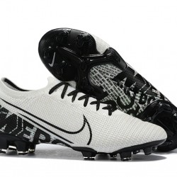 Nike Mercurial Vapor 13 Elite FG Black White Green Blue Low-top For Men Soccer Cleats 