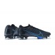 Nike Mercurial Vapor 13 Elite FG Blue Black Low-top For Men Soccer Cleats