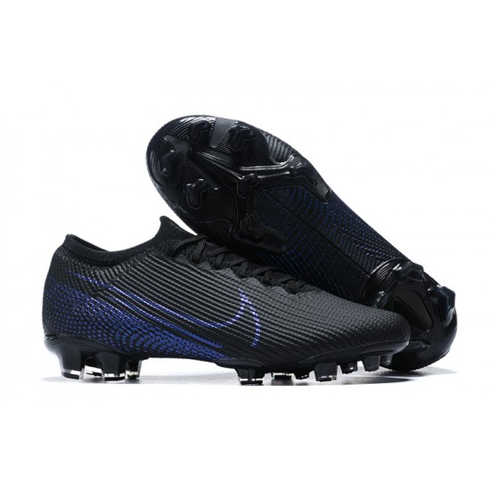 Nike Mercurial Vapor 13 Elite FG Blue Purple Black Low-top For Men Soccer Cleats