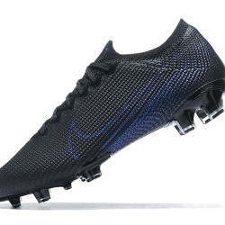 Nike Mercurial Vapor 13 Elite FG Blue Purple Black Low-top For Men Soccer Cleats 