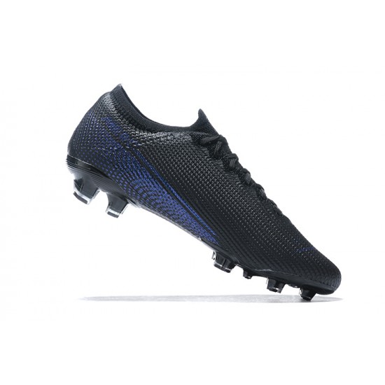 Nike Mercurial Vapor 13 Elite FG Blue Purple Black Low-top For Men Soccer Cleats 