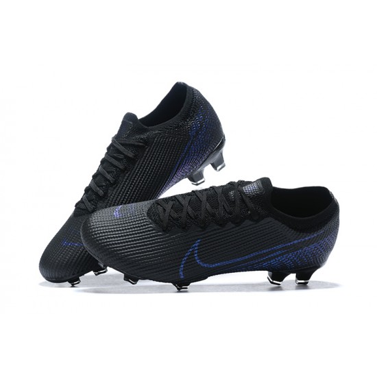 Nike Mercurial Vapor 13 Elite FG Blue Purple Black Low-top For Men Soccer Cleats