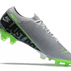 Nike Mercurial Vapor 13 Elite FG Green Gray Black Low-top For Men Soccer Cleats 