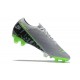 Nike Mercurial Vapor 13 Elite FG Green Gray Black Low-top For Men Soccer Cleats 