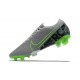 Nike Mercurial Vapor 13 Elite FG Green Gray Black Low-top For Men Soccer Cleats 