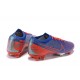 Nike Mercurial Vapor 13 Elite FG LightBlue Orange Low-top For Men Soccer Cleats 