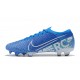 Nike Mercurial Vapor 13 Elite FG LightBlue White Low-top For Men Soccer Cleats 