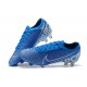 Nike Mercurial Vapor 13 Elite FG LightBlue White Low-top For Men Soccer Cleats