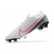 Nike Mercurial Vapor 13 Elite FG LightOrange Black White Low-top For Men Soccer Cleats